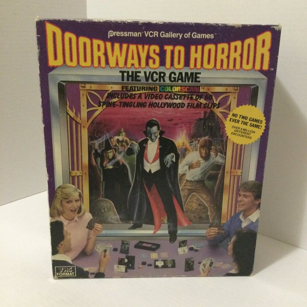 Doorways To Horror- Vintage Board Game